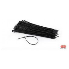 Bridas para cable de 200mm (2,5mm) negra (bolsa 100 en Huesoi